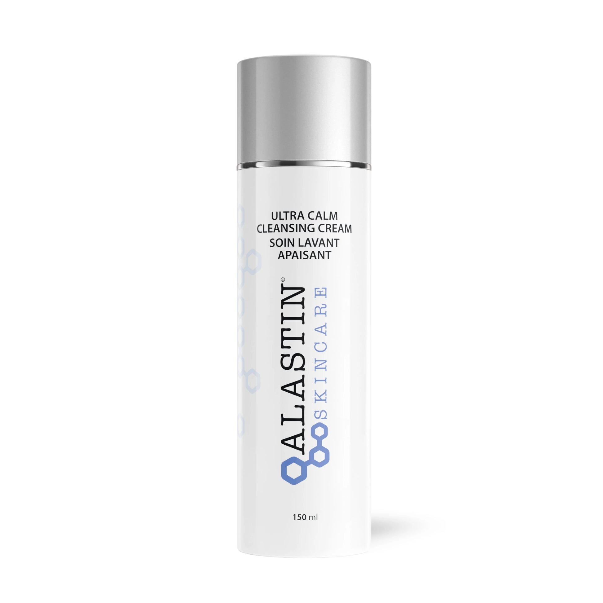 Alastin Ultra Calm Cleansing Cream — fragrance-free cleanser for sensitive skin, gently removing dirt, oil, and makeup while soothing and hydrating.