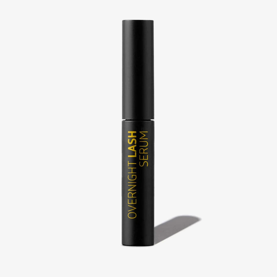 AnteAGE® Overnight Lash Serum bottle shown outside the packaging, formulated to support lash growth with peptides, botanical extracts, and hydrating ingredients.