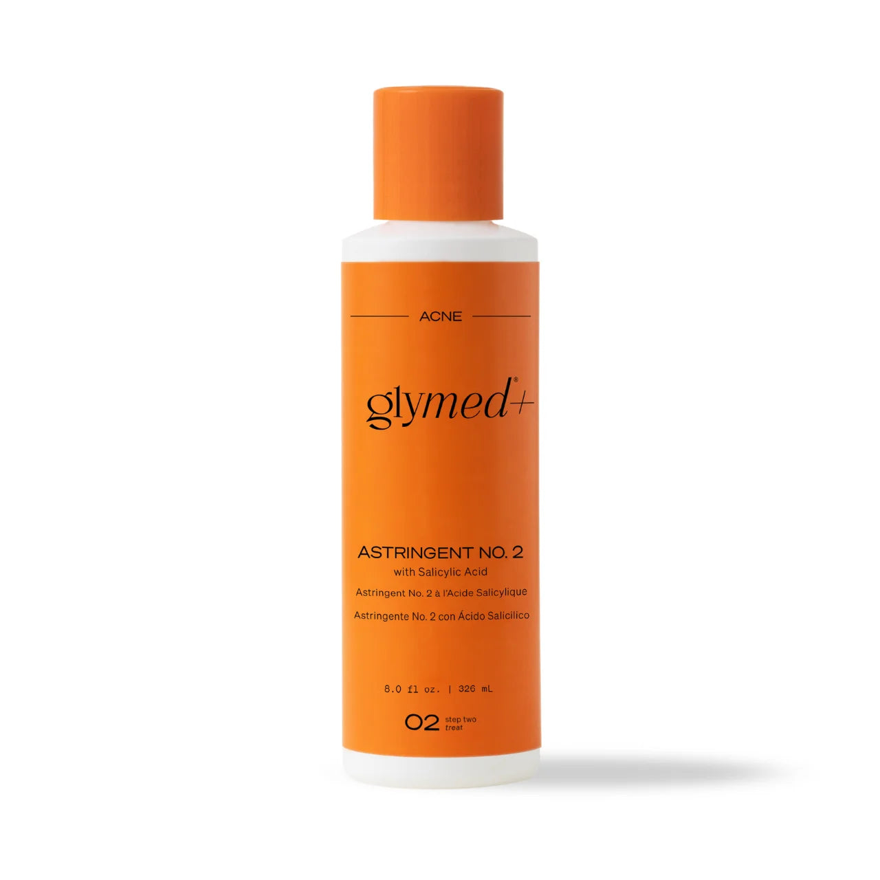 GlyMed Astringent No. 2 with Salicylic Acid - Acne Treatment, Oil Control, and Pore Purification