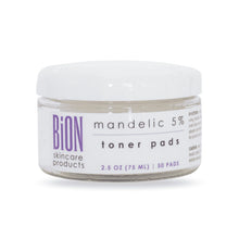 BiON Mandelic 5% Toner Pads – Exfoliating, brightening, and acne-fighting toner pads for clear, smooth, and radiant skin.