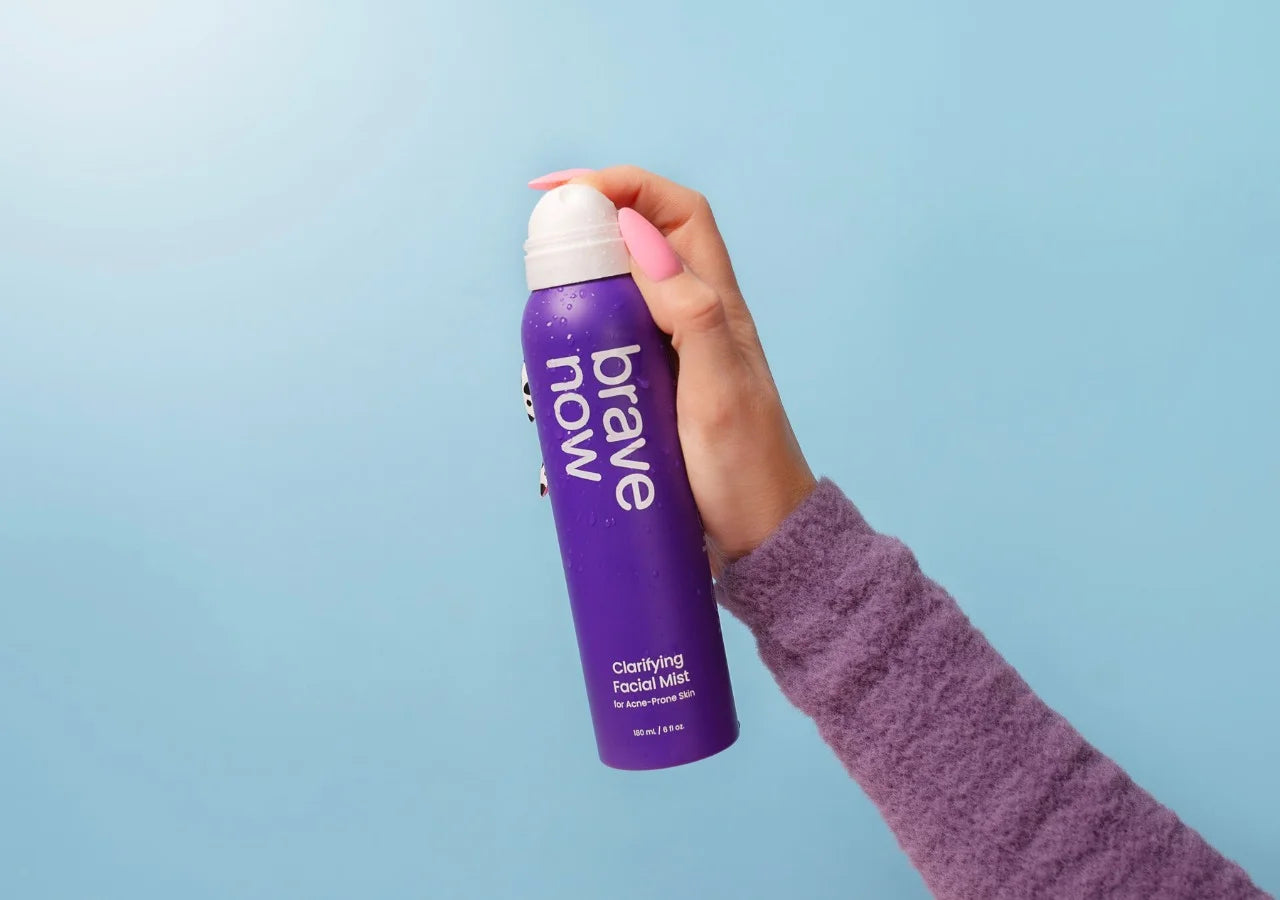 Brave Now Clarifying Facial Mist - Deep Cleansing & Pore Purifying Spray