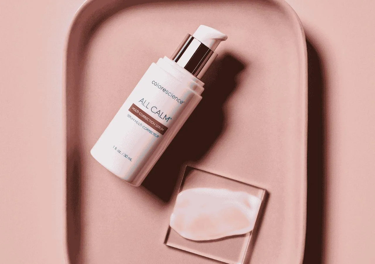 Colorescience All Calm® Multi-Correction Serum – Soothes sensitive skin, reduces redness, and provides relief with BioSolace® complex for a balanced complexion.