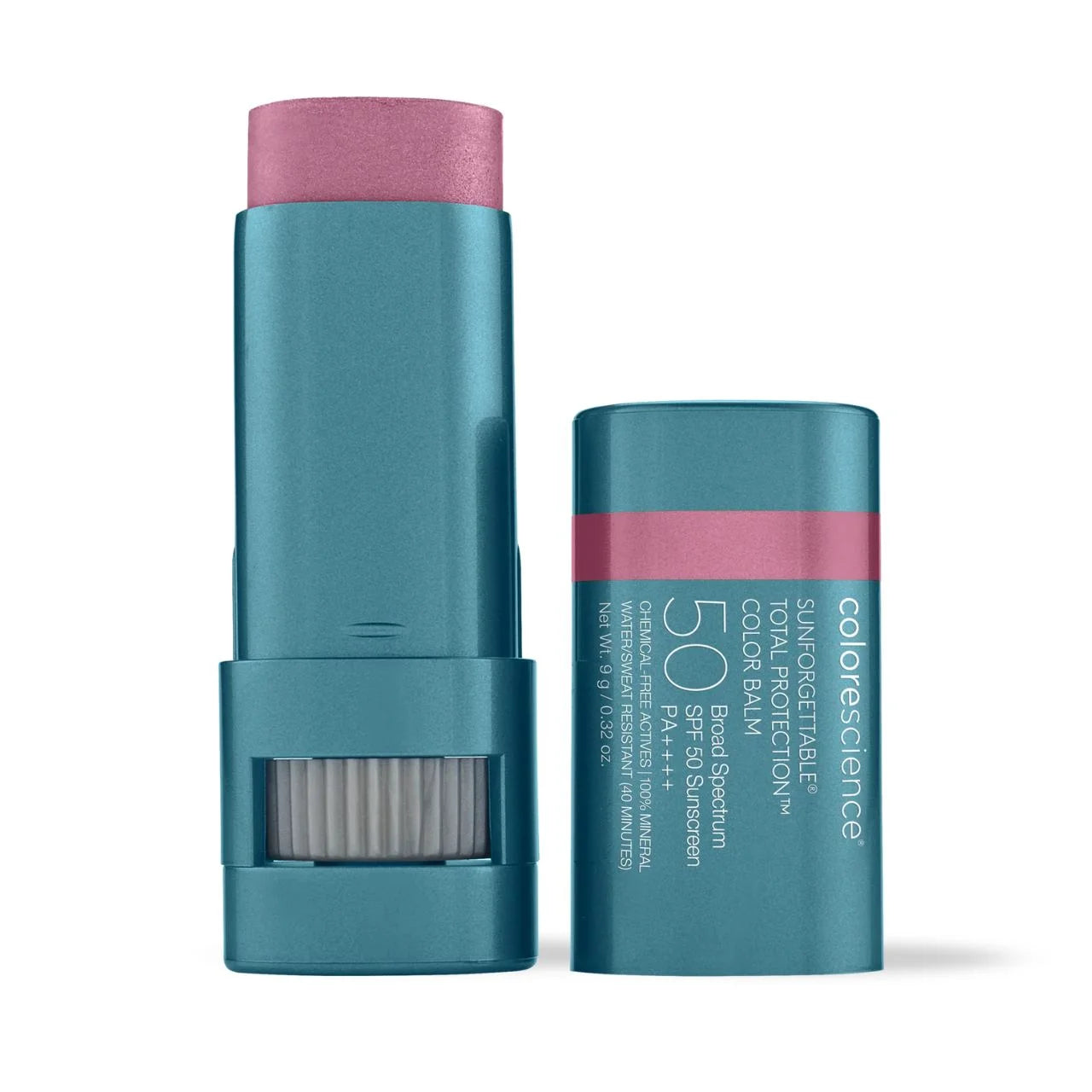 Colorescience Sunforgettable Total Protection Color Balm SPF 50 in Violet Haze - Cool Pinky Purple for Lips, Cheeks & Eyes