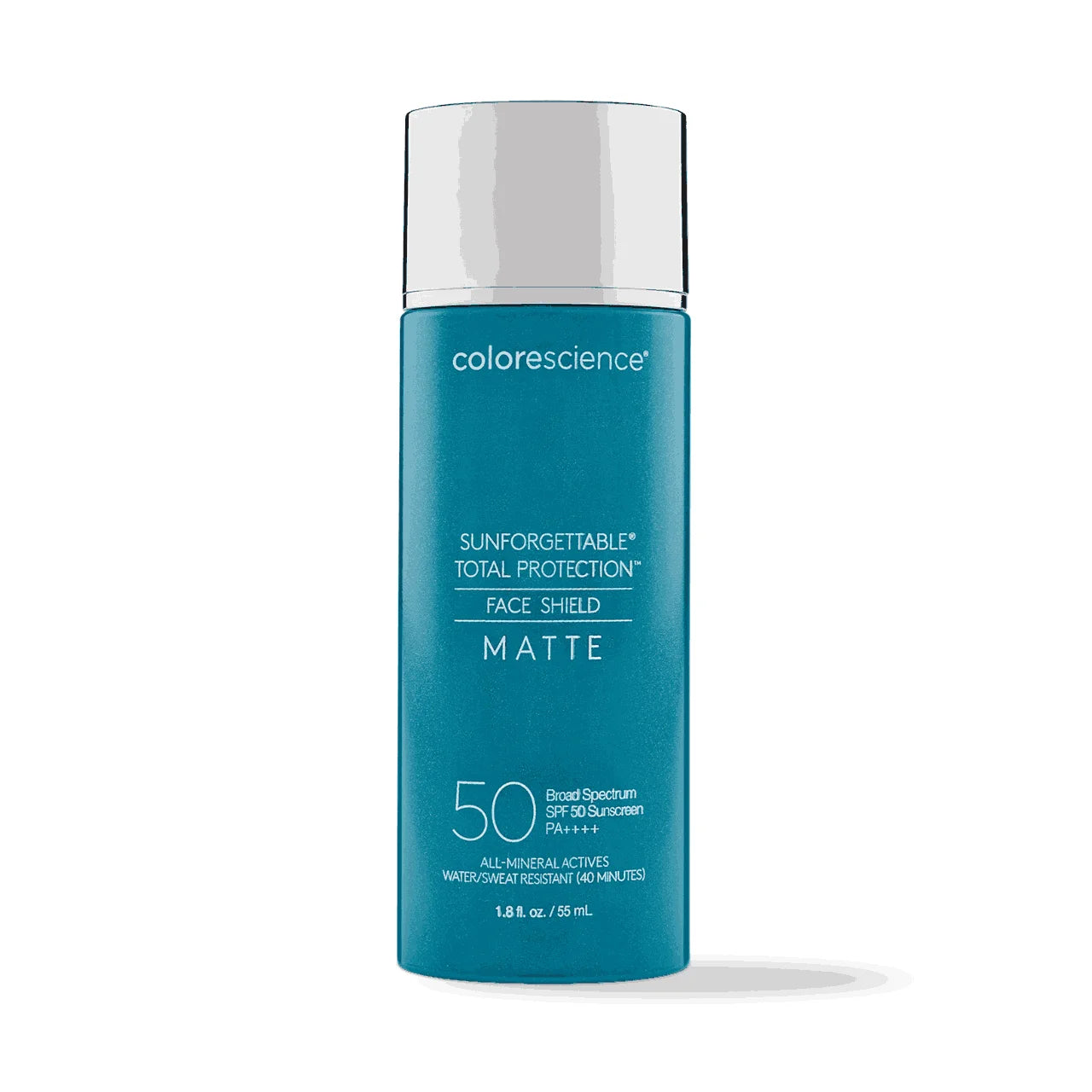 Colorescience Sunforgettable® Face Shield Matte SPF 50 – Lightweight, Sheer Matte Sunscreen That Absorbs Oil, Minimizes Pores, and Protects from UVA/UVB & Pollution