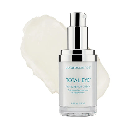 Colorescience Total Eye® Firm & Repair Cream packaging – Advanced firming and repair treatment for youthful-looking eyes