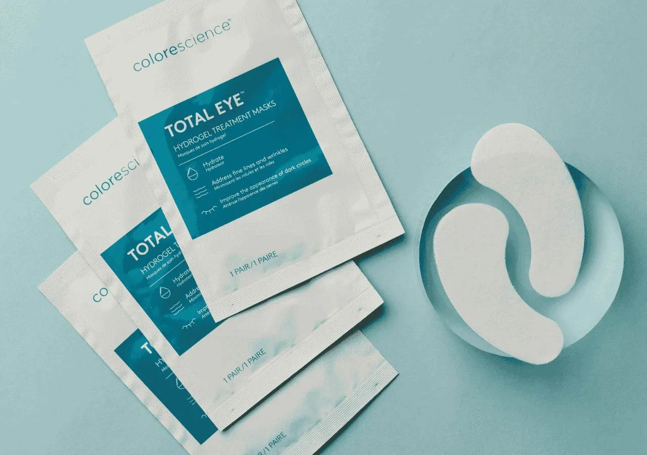 Colorescience Total Eye® Hydrogel Treatment Masks - Smooths fine lines and wrinkles with intense hydration, leaving the under-eye area plump and youthful.