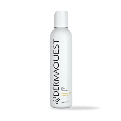 Dermaquest BHA Cleanser – acne-fighting gel cleanser with 2% Salicylic Acid & Tea Tree Oil to clear pores and reduce breakouts.
