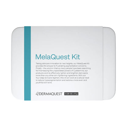 DermaQuest MelaQuest Kit for brightening dark spots and evening skin tone.