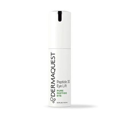 Dermaquest Peptide 3D Eye Lift – lifting, firming eye treatment with Peptides, Vitamin C & Hyaluronic Acid to hydrate, depuff, and brighten eyes.
