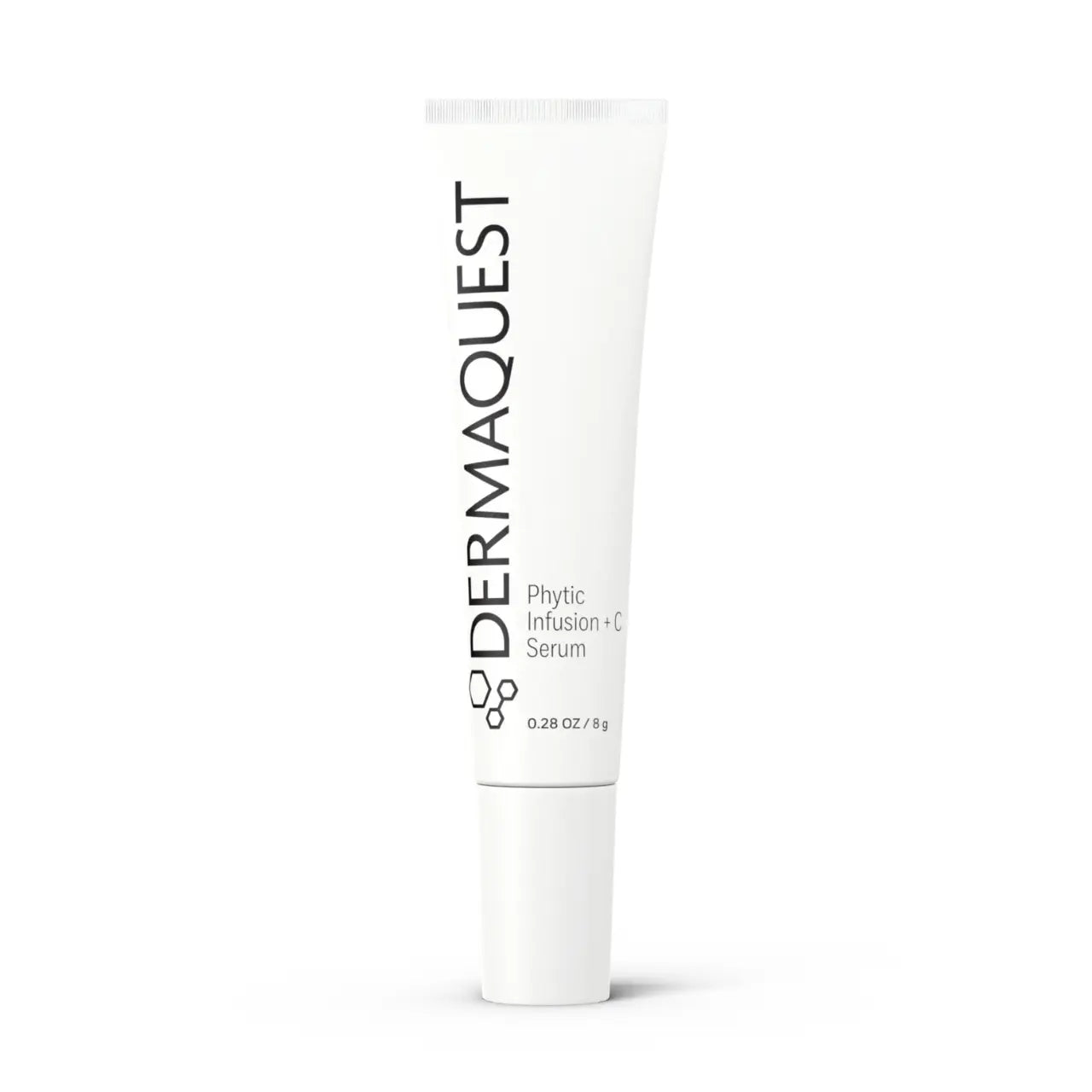 Phytic Infusion + C Serum by DermaQuest for brightening, antioxidant protection, and reducing signs of photoaging.