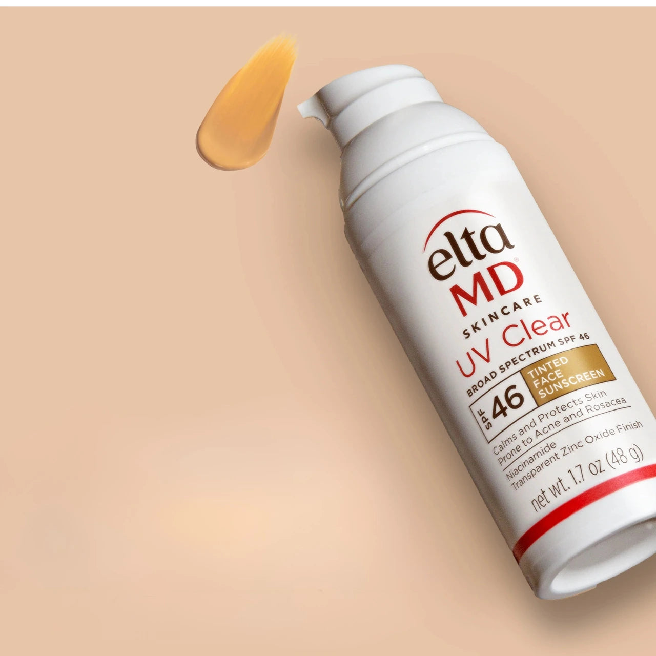 EltaMD UV Daily Tinted SPF 40 offers broad-spectrum UVA/UVB defense with zinc oxide, helping to protect skin from sunburn, dark spots, and premature aging.