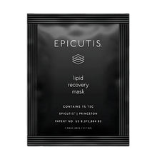 Epicutis™ Lipid Recovery Mask (5-Pack), a bio-cellulose treatment that hydrates, calms redness, and repairs skin for a refreshed, radiant glow.