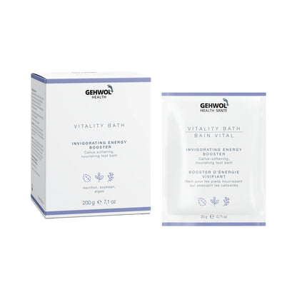 Gehwol Vitality Bath with Box Foot Soak for Callus Softening and Hydration