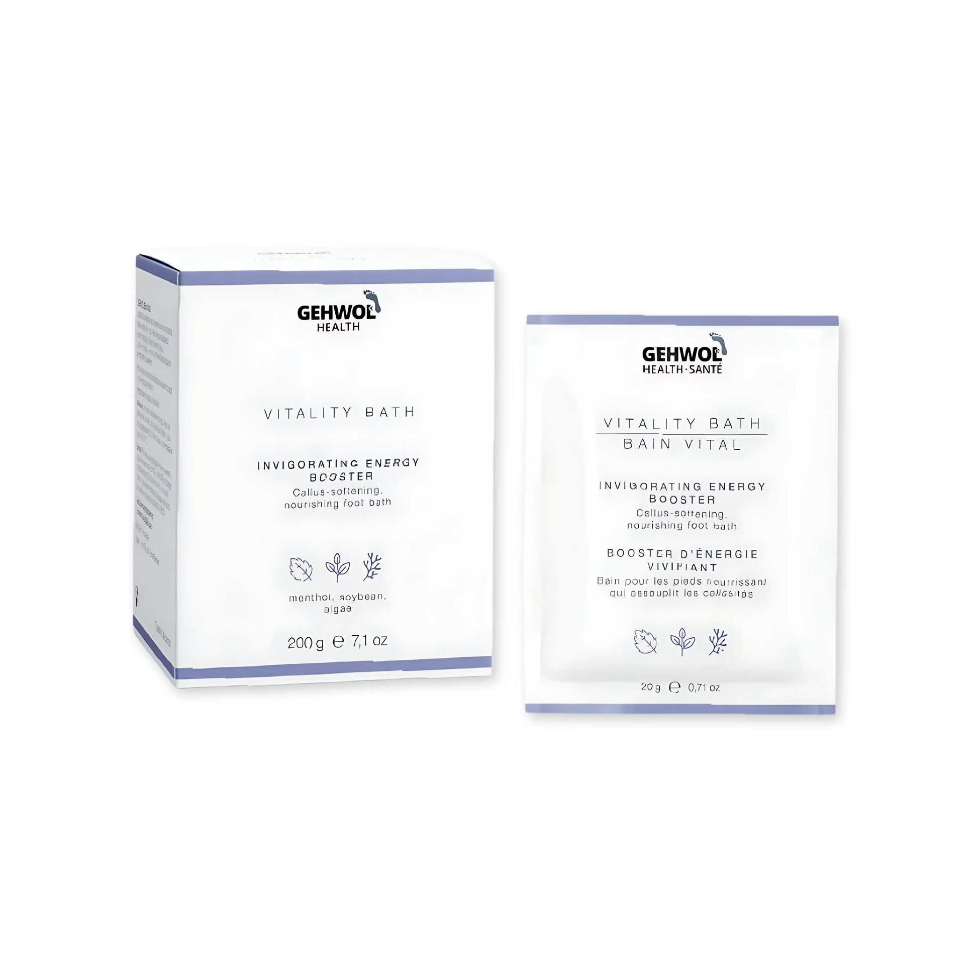 Gehwol Vitality Bath Foot Soak for Callus Softening and Hydration