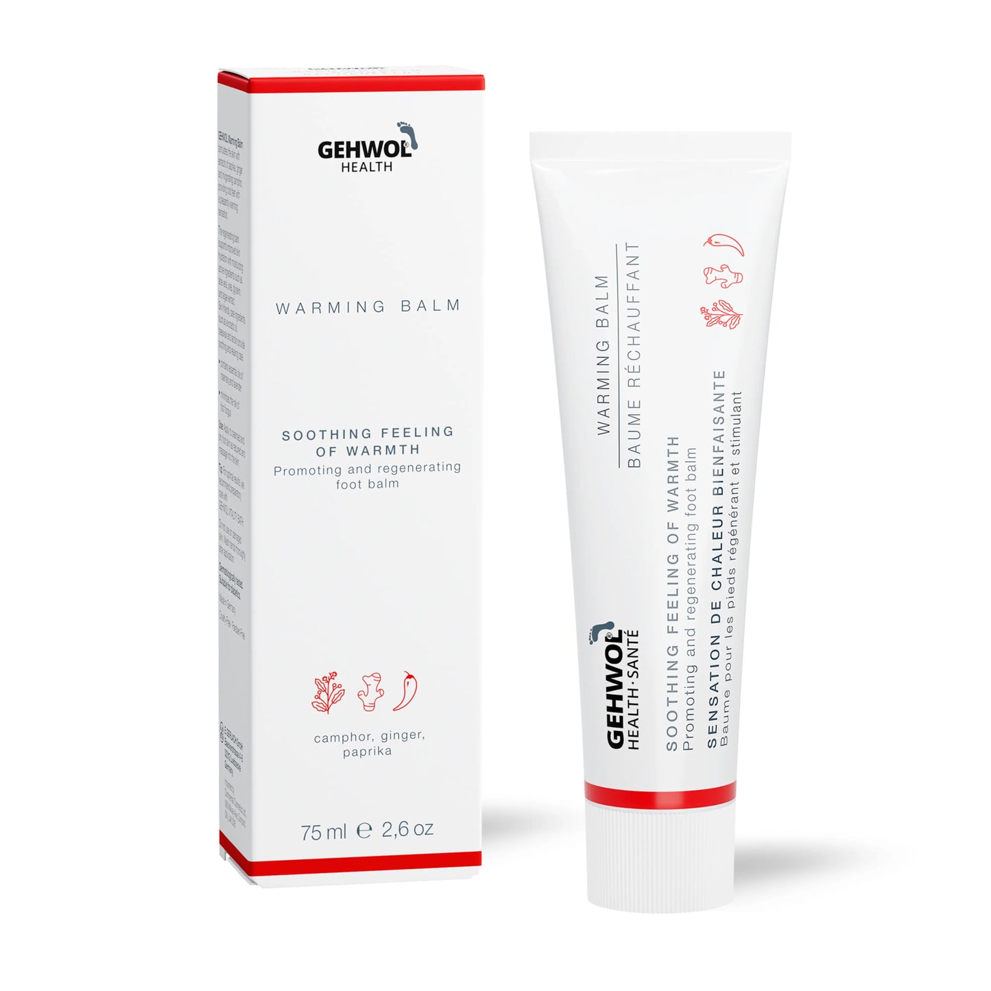 Gehwol Health Warming Balm with box - foot cream for relaxation and hydration