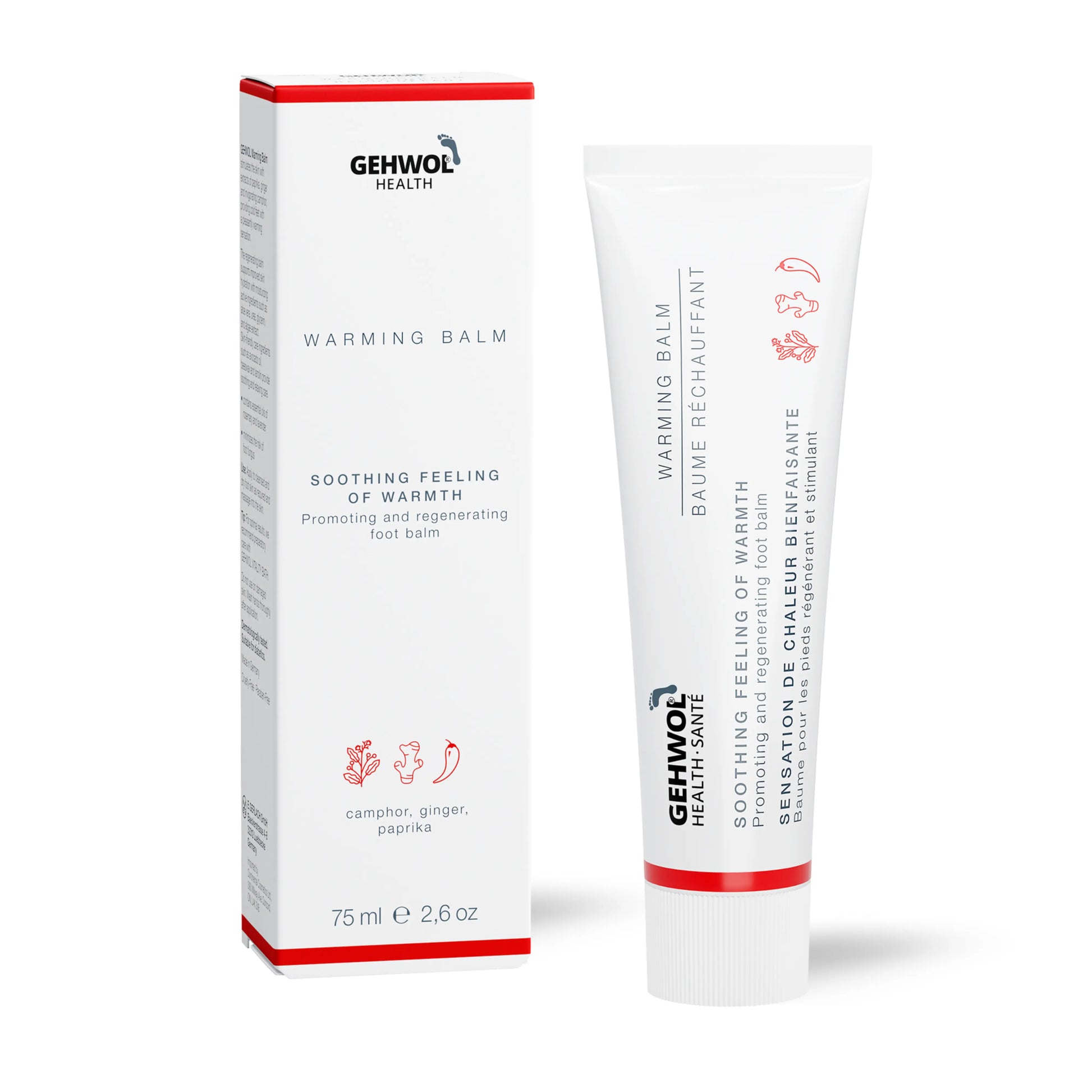 Gehwol Health Warming Balm with box - foot cream for relaxation and hydration