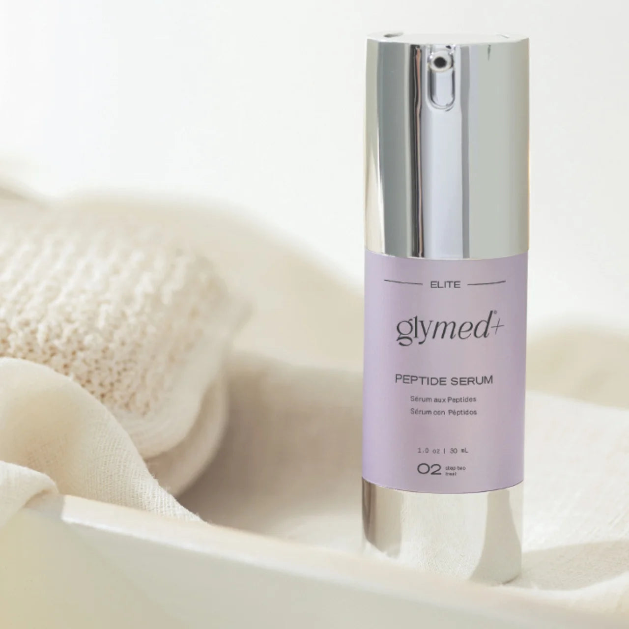 GlyMed Plus Peptide Serum strengthens the skin’s natural defense, protecting against environmental damage and stressors.