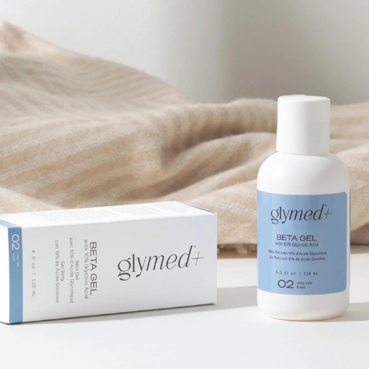 GlyMed Beta Gel offers a gentle exfoliation boost, helping to clear pores and refine skin texture without irritation.