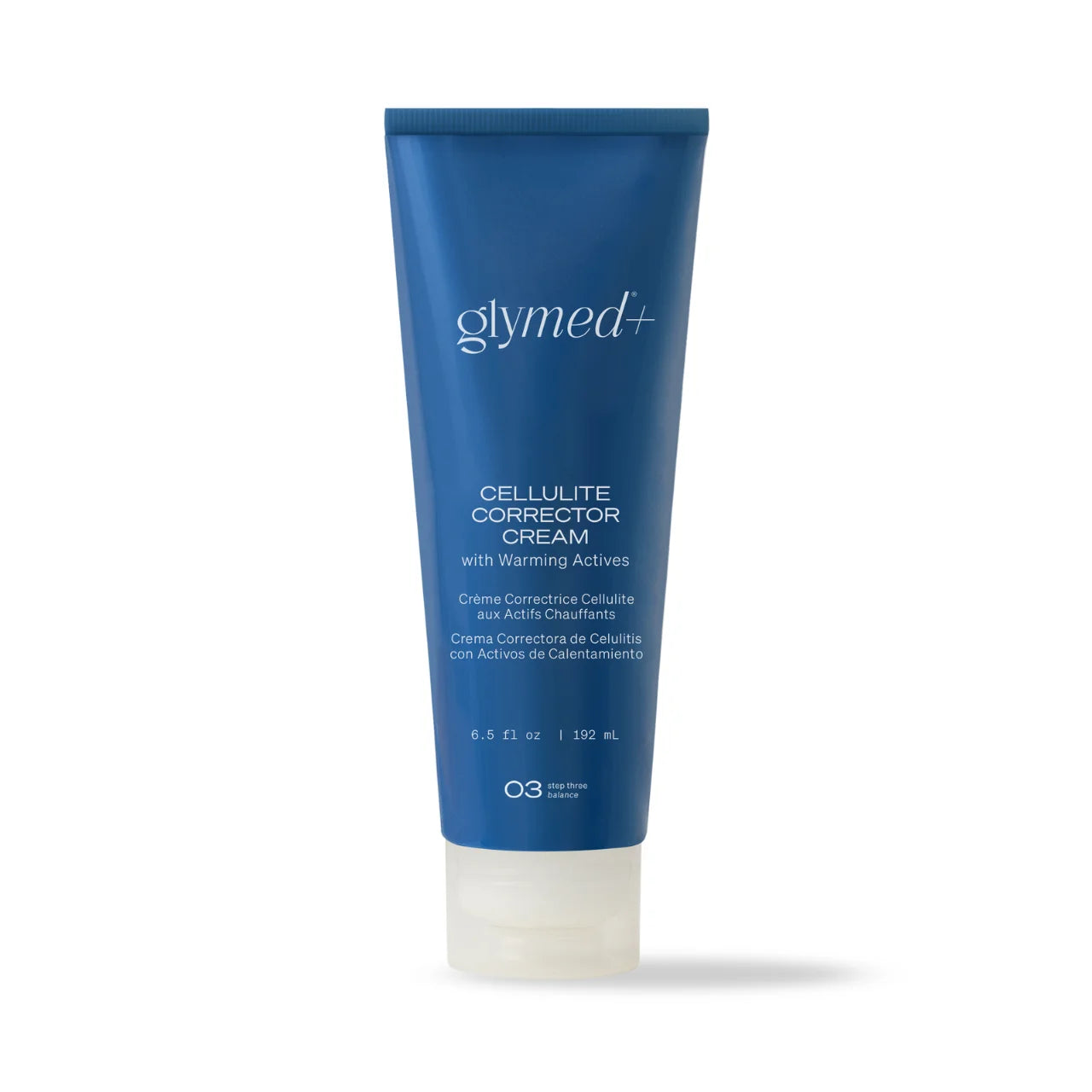 Cellulite Corrector Cream by GlyMed Plus - Reduces cellulite, firms skin, boosts circulation, and deeply hydrates. Ideal for smoothing and revitalizing skin texture.