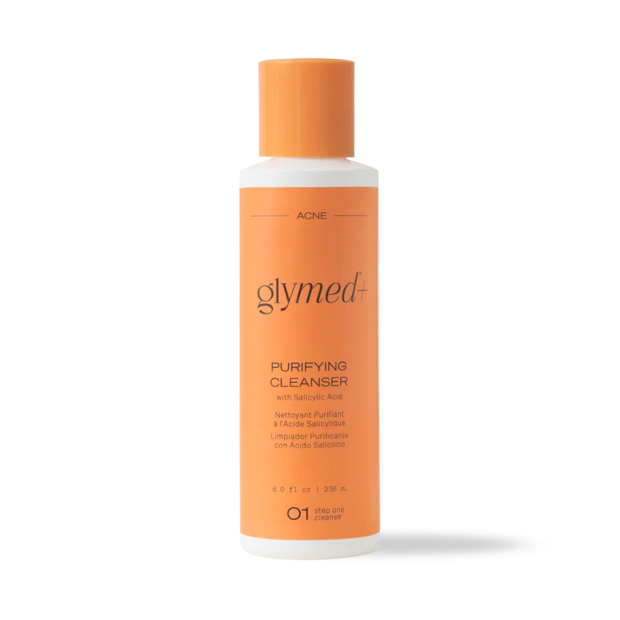 GlyMed Purifying Cleanser with Salicylic Acid – Deeply cleanses, reduces oil, minimizes pores, and prevents acne breakouts with 2% Salicylic Acid.