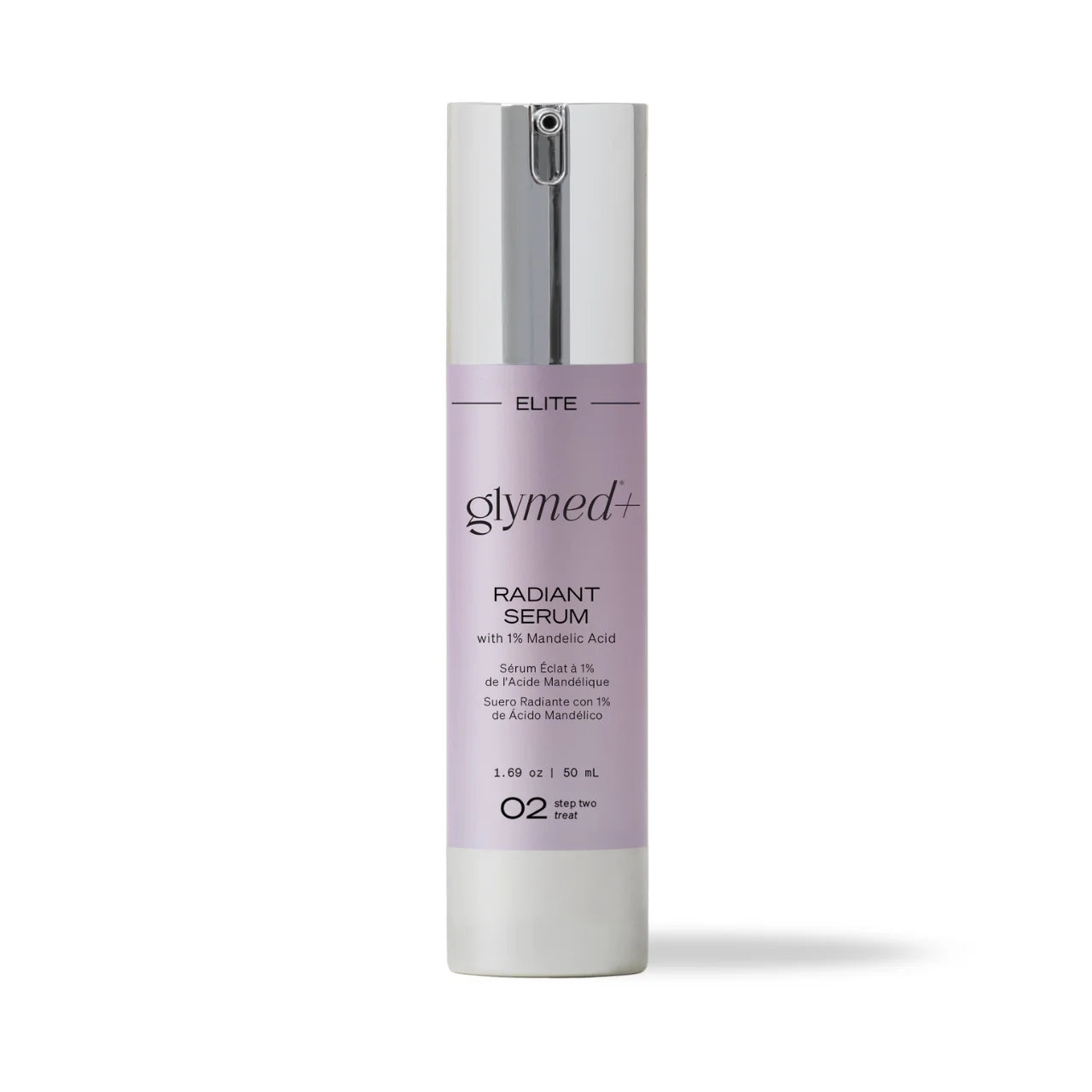 GlyMed Radiant Serum with 1% Mandelic Acid - Gentle Exfoliation and Brightening Serum for Acne, Anti-Aging, and Even Skin Tone