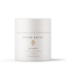 Green Envee Balance Charcoal Moisturizer that balances oil, refines pores, strengthens the skin barrier, and boosts hydration.