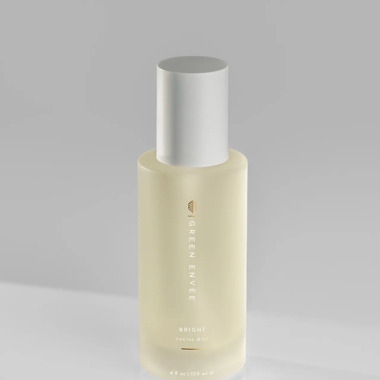 Green Envee Bright Facial Mist refining pores for a smoother complexion.