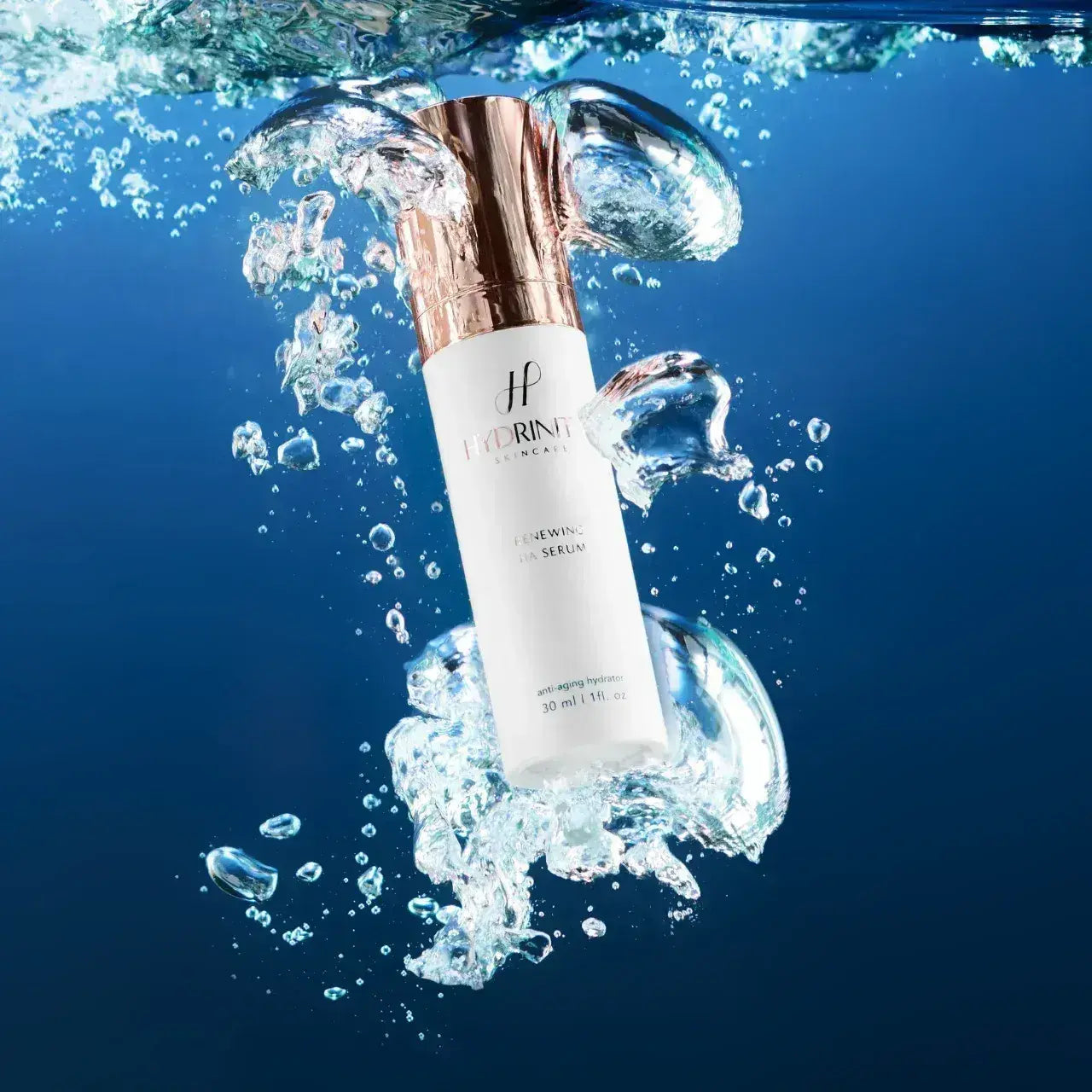 Hydrinity Renewing HA Serum provides intense hydration with Supercharged Hyaluronic Acid, locking in moisture for plump, dewy skin.