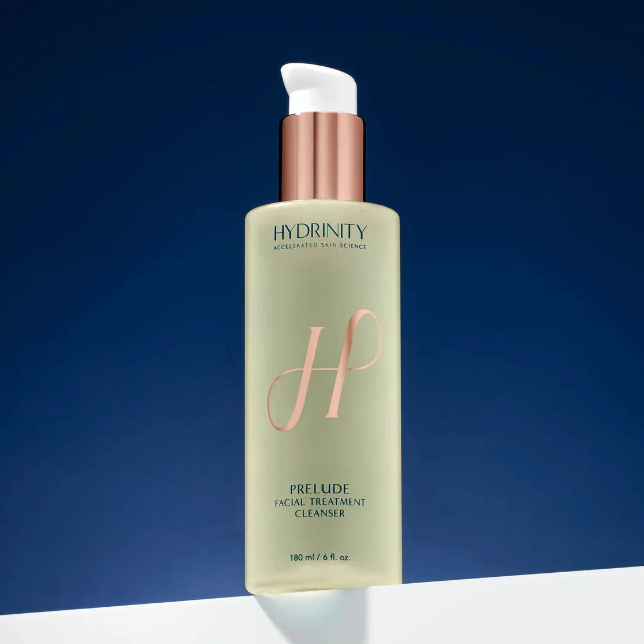 Hydrinity PRELUDE Facial Treatment Cleanser calms irritation with aloe, chamomile, and jojoba oil while maintaining hydration for soft, healthy skin.