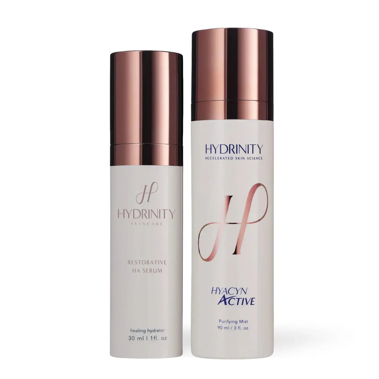 Hydrinity Restorative Kit for hydration, soothing, and revitalizing skin with a gentle formula that heals and enhances natural recovery for all skin types.