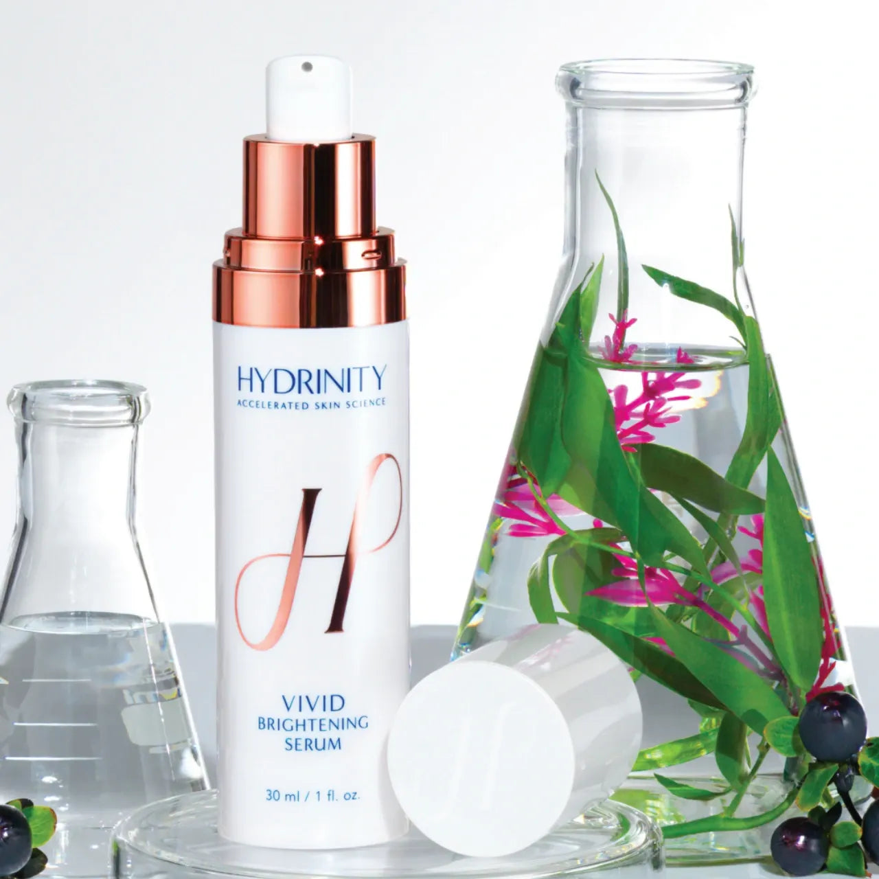 Hydrinity Vivid Brightening Serum delivers intense hydration to keep your skin moisturized, plump, and smooth.