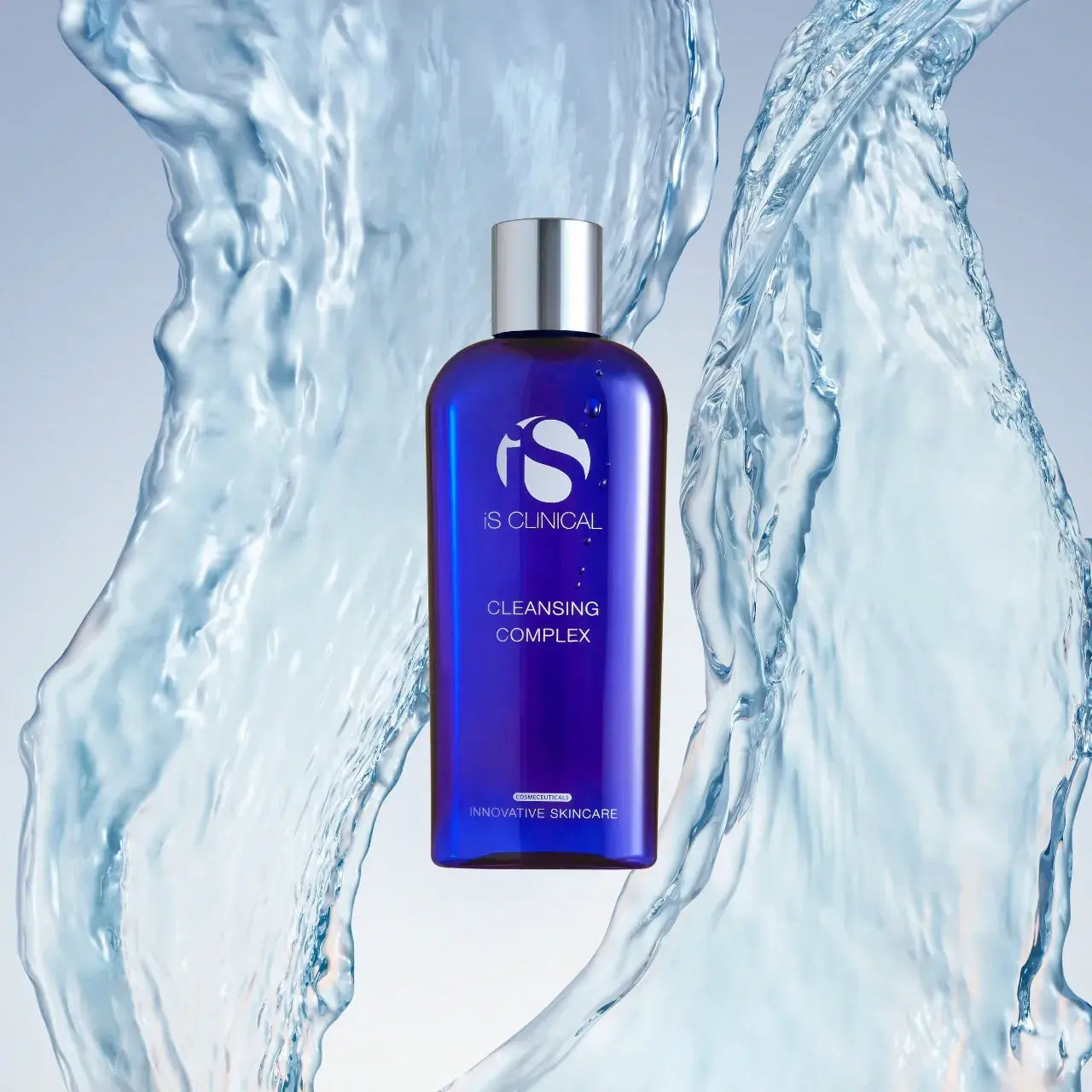 Soothes and calms redness with the gentle formula of iS CLINICAL Cleansing Complex.