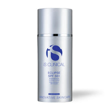 iS CLINICAL Eclipse SPF 50+ broad-spectrum sunscreen with lightweight, water-resistant formula for daily sun protection.