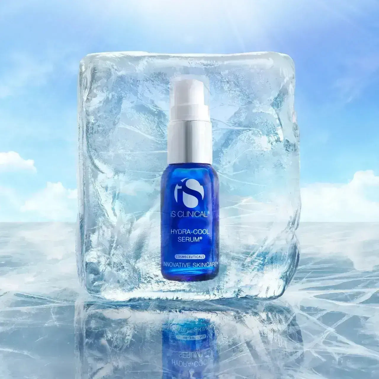 Soothing and calming relief with iS CLINICAL Hydra-Cool Serum to reduce redness and skin irritation.