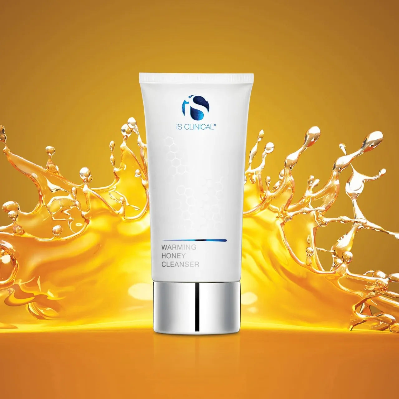 iS CLINICAL Warming Honey Cleanser deeply cleanses pores, removing impurities and excess oil for clear, refreshed skin.