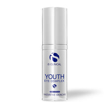 iS CLINICAL Youth Eye Complex anti-aging treatment for reducing fine lines, hydrating, and brightening dark circles around the eyes.