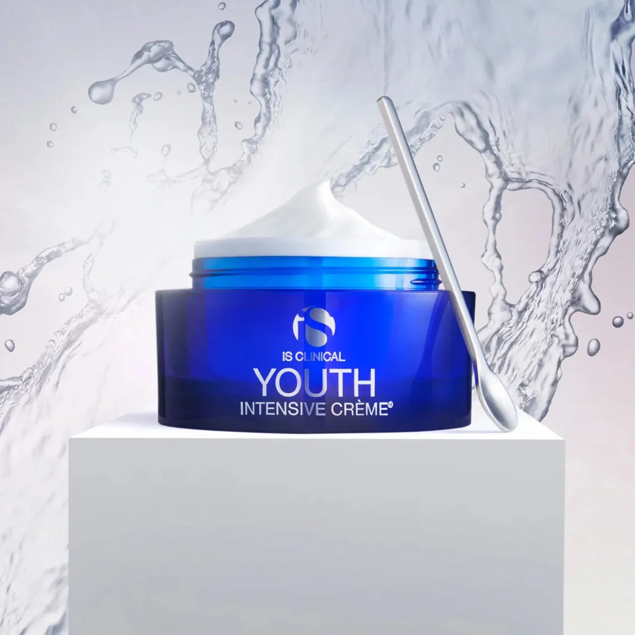 iS CLINICAL Youth Intensive Crème deeply hydrates skin with hyaluronic acid for 24-hour moisture, leaving skin smooth and plump.