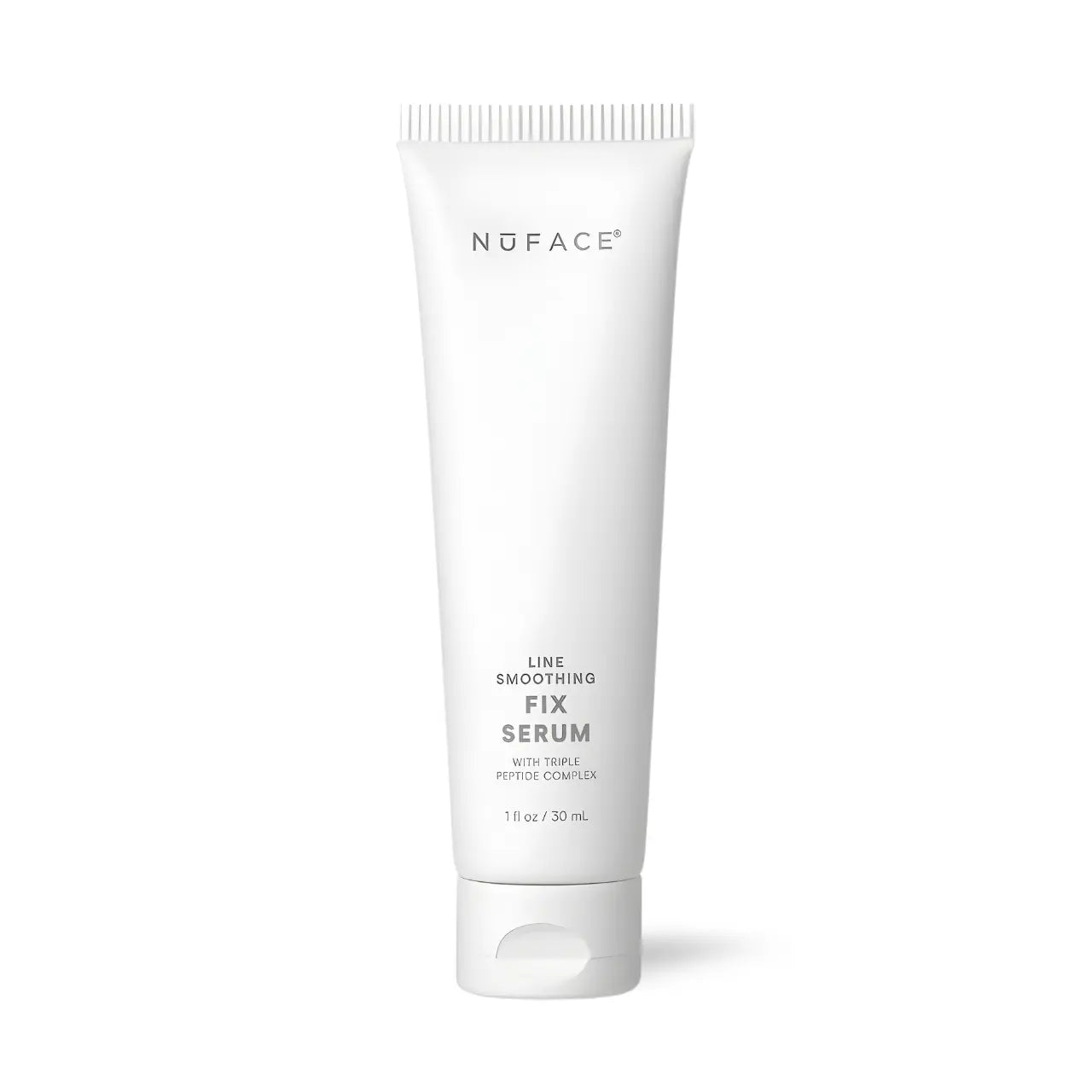 NuFACE FIX Serum Line Smoothing Activator 30ml – peptide-powered microcurrent conductor for fine lines