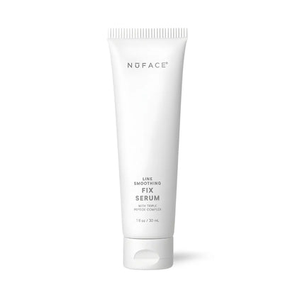 NuFACE FIX Serum Line Smoothing Activator 30ml – peptide-powered microcurrent conductor for fine lines
