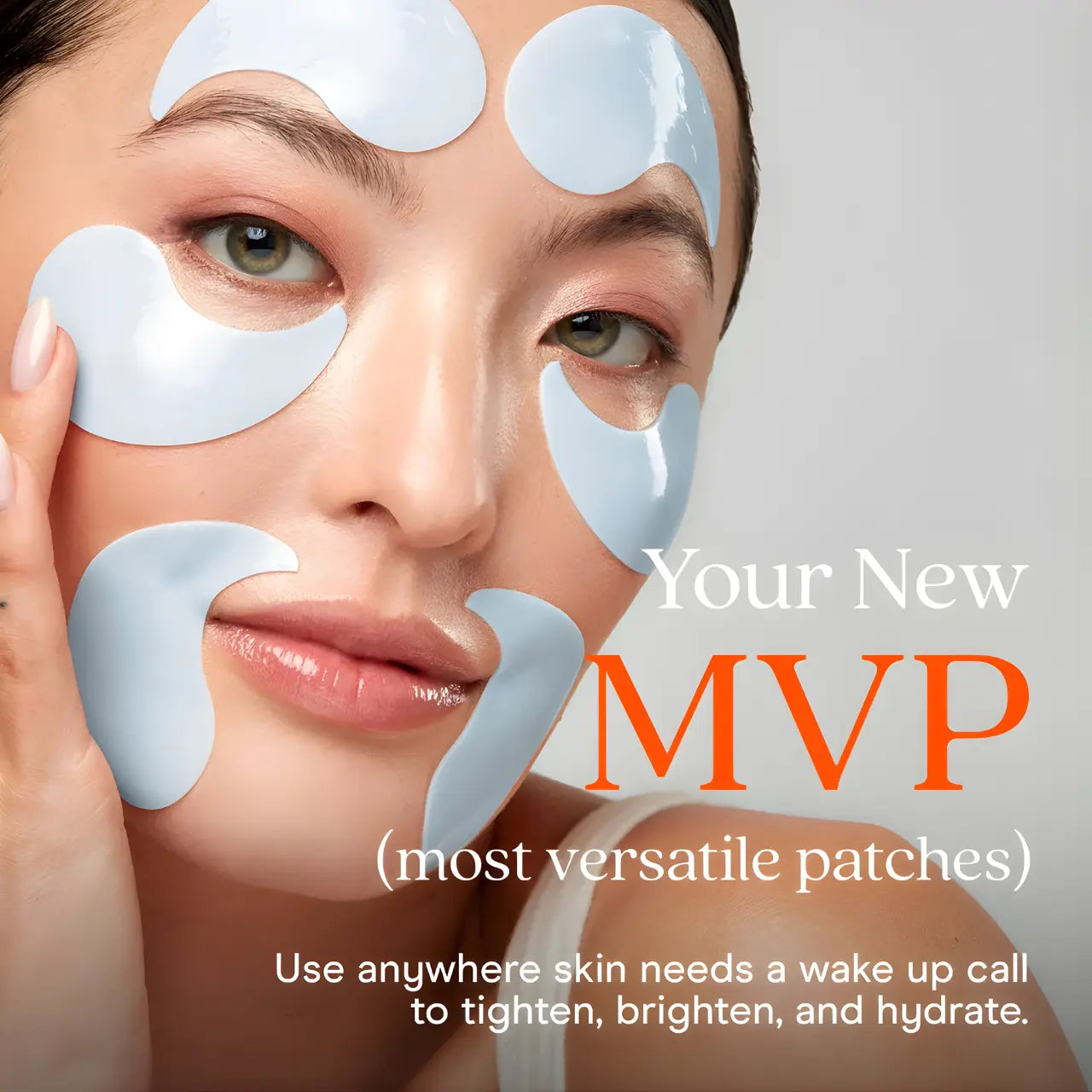 NuFACE IonPlex Hydra-Gel Power Patches - use anywhere skin needs a wake up call to tighten, brighten, and hydrate.