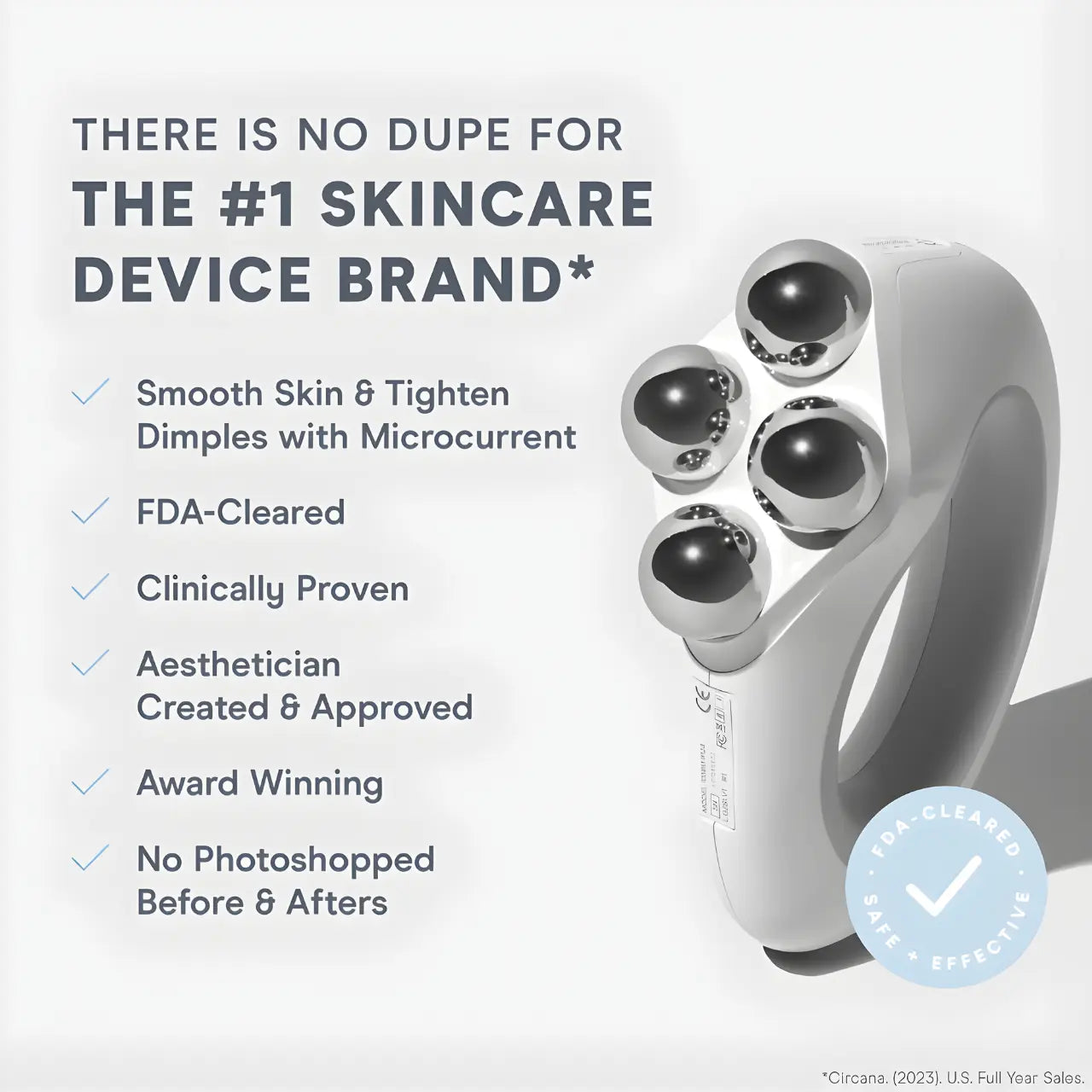 NuFACE NuBODY Microcurrent Skin Toning Device for Firming and Smoothing Body Skin The #1 Skincare Device Brand