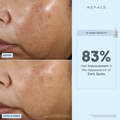 NuFACE Super Vita-C Booster Serum brightening Vitamin C serum for glowing skin results