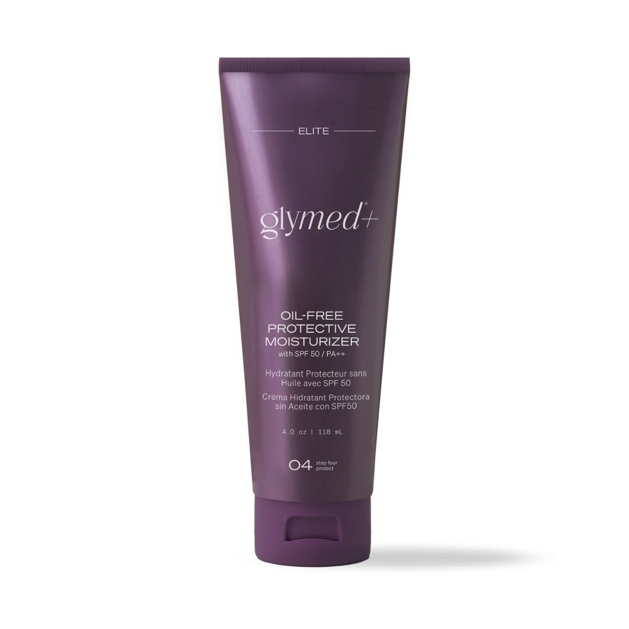 GlyMed Oil-Free Protective Moisturizer with SPF 50 – Lightweight, oil-free sunscreen that hydrates, protects against UVA/UVB rays, and reduces fine lines.