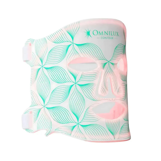Omnilux Contour Face is an advanced light therapy device that rejuvenates skin, reducing wrinkles and enhancing tone with no side effects.