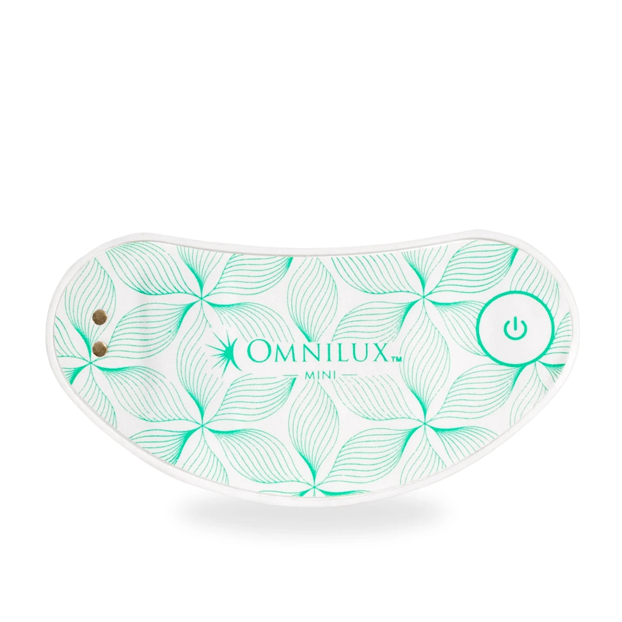 Omnilux Eye Brightener device for reducing dark circles, smoothing fine lines, and firming under-eye skin with advanced LED therapy.