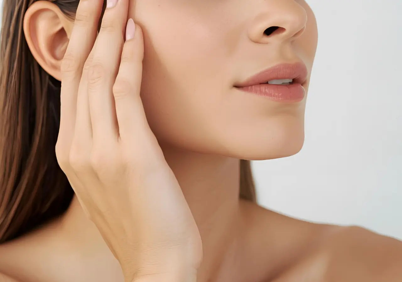 Charcoal clay mask drawing out toxins and unclogging pores