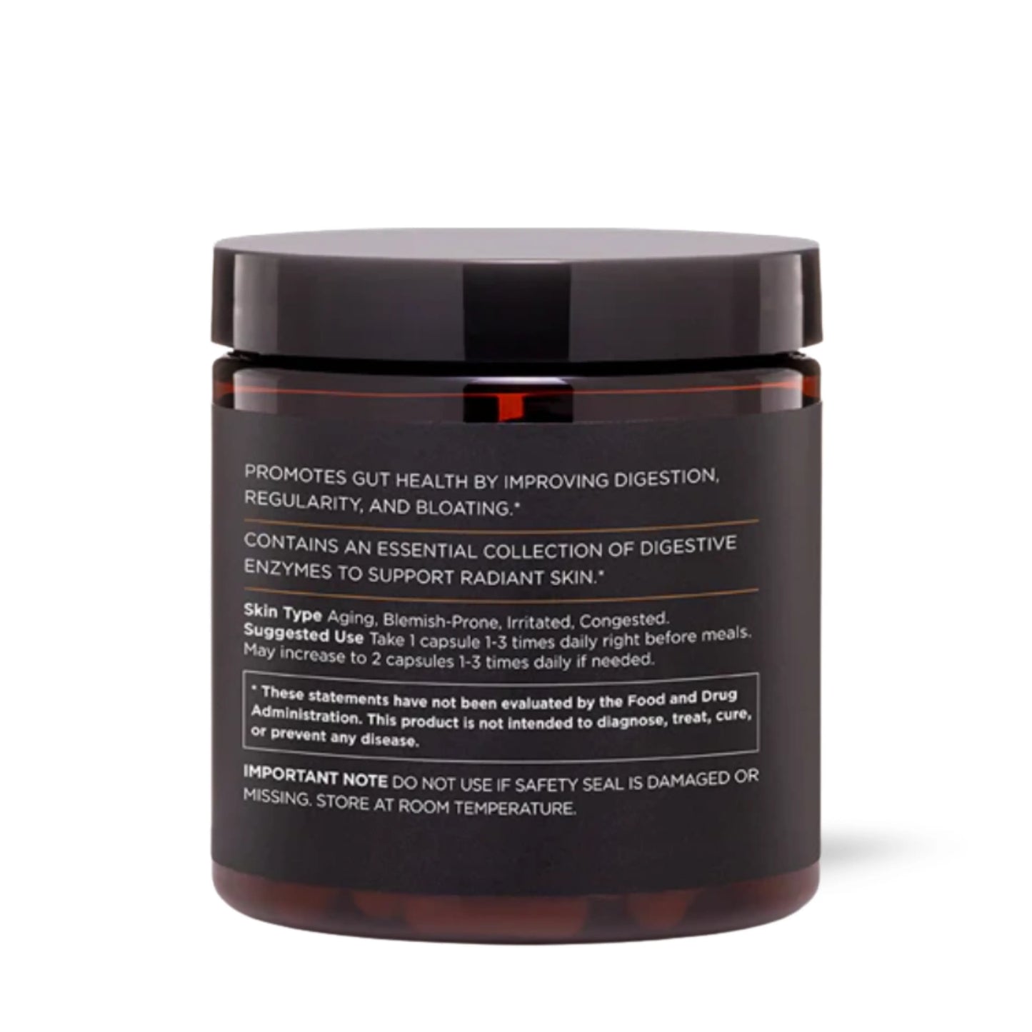Promotes gut health by improving digestion, regularity, and bloating.