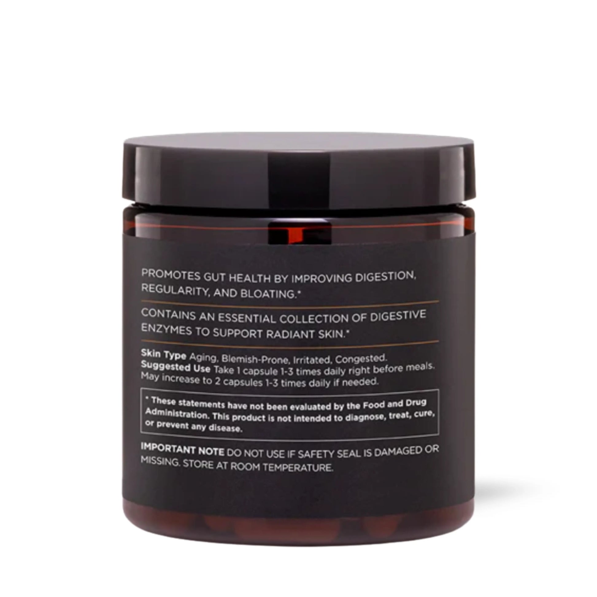 Promotes gut health by improving digestion, regularity, and bloating.