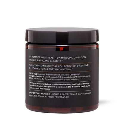 Promotes gut health by improving digestion, regularity, and bloating.