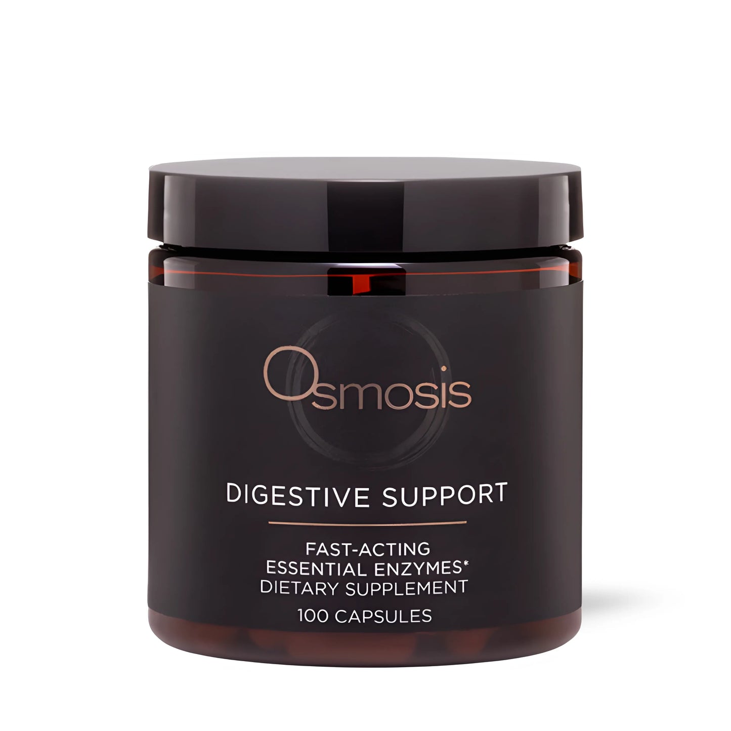 Osmosis Digestive Support supplement bottle for gut health and clear skin